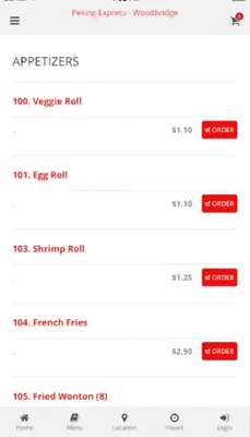 Peking Express - Woodbridge android App screenshot 4